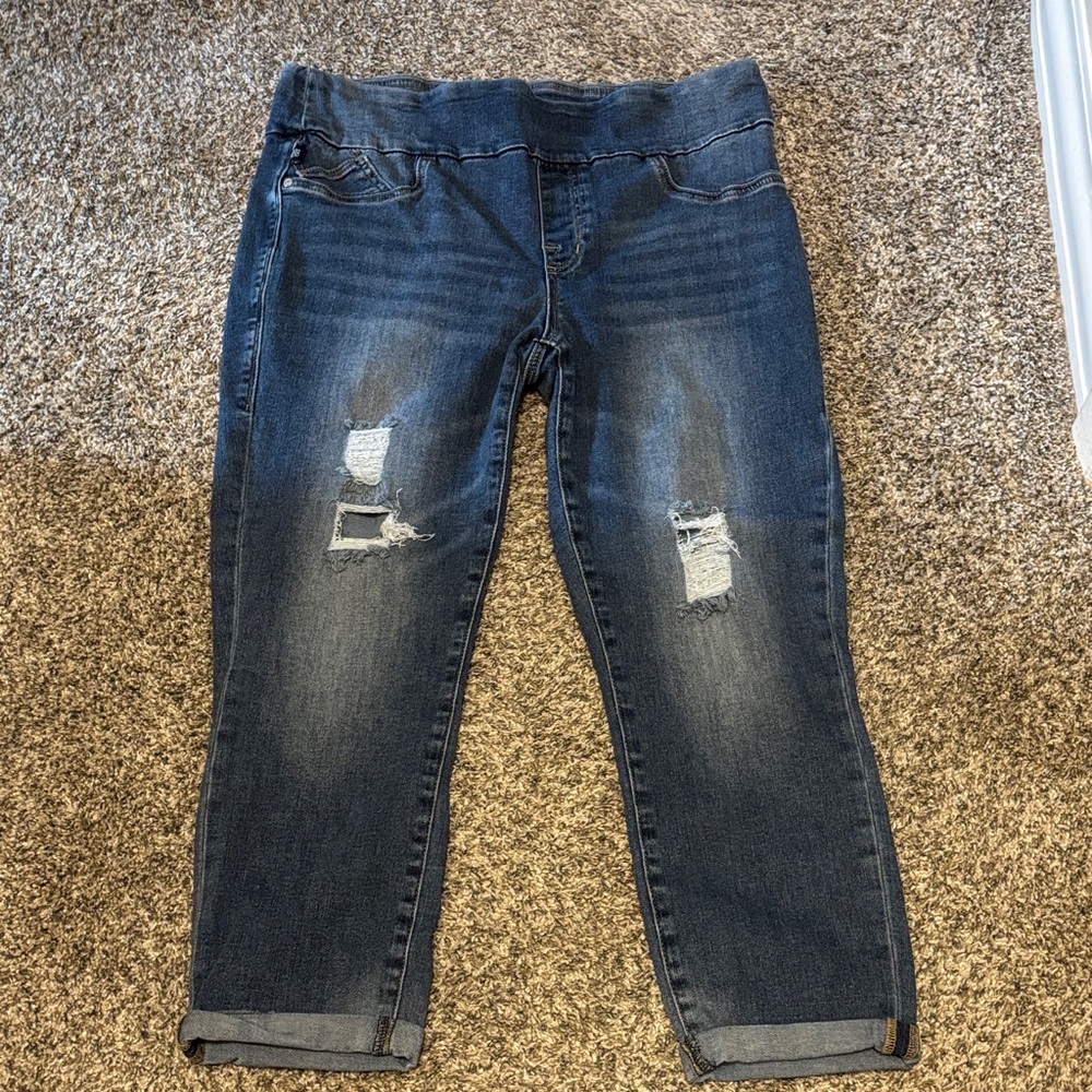 Rock & Republic Women’s Cuffed Capris